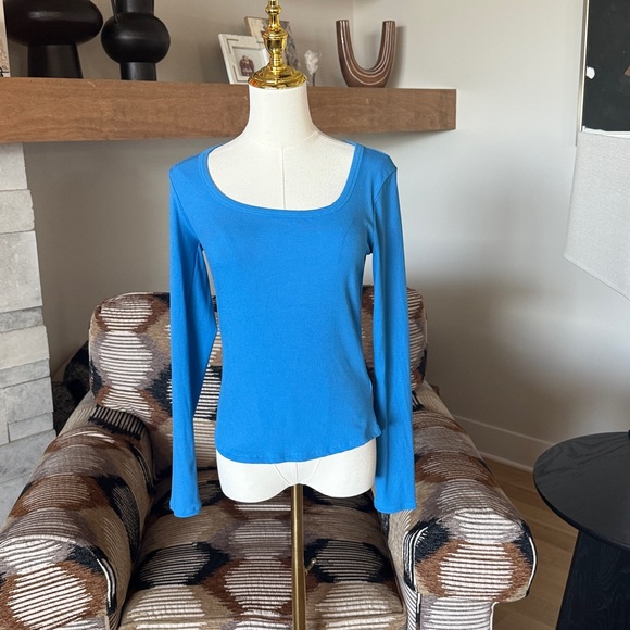 Athleta Signature Square Neck Rib Too - Picture 2 of 12